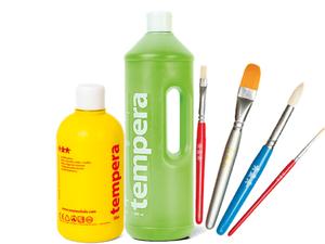 Verf en schilderspullen