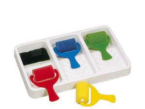 Verfrollers en stempels