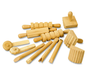 Klei en boetseerspullen