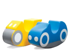 Softplay hobbelfiguren