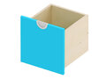 Cubo - Lade, smal en hoog BLAUW