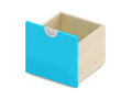 Cubo - Kist op wielen, smal BLAUW