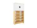 Modern - Hoge kast met Add-on deuren WIT