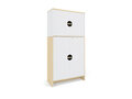 Modern - Hoge kast met Add-on en XL deuren WIT