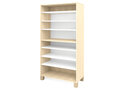 Fresh - Hoge boekenkast met legplanken WIT