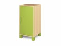 Fresh -  Smalle kast met deur GROEN