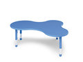 Fun - Eiland kindertafel BLAUW