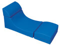 Softplay loungebankje BLAUW