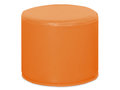 Softplay poefje rond, hoogte 32 cm ORANJE