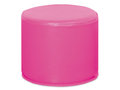 Softplay poefje rond, hoogte 32 cm ROZE