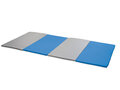 Softplay   opvouwbare  mat XL BLAUW-GRIJS