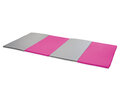 Softplay   opvouwbare  mat XL ROZE-GRIJS