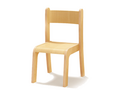 Emmi - Houten stapelbare stoel, maat 1
