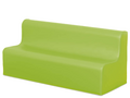 Softplay bankje, Zithoogte 32 cm LIME GROEN