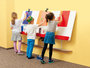 Schilderwand voor 3 kinderen