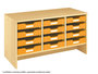 Modern laden - 12 lage, kartonnen laden ORANJE