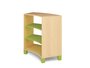 Fresh -  Gebogen kast met planken GROEN