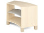 Fresh -  Gebogen lage kast met plank GRIJS