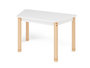 Classic - Trapezium verstelbare tafel WIT