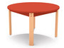 Ergo - Tafelblad rond ROOD
