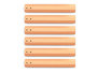 Ergo -  6 tafelpoten, maat 1 (voor tafelhoogte 46 cm)
