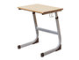 Leerlingtafel verstelbaar, maat 3 t/m 6 GRIJS