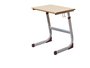 Leerlingtafel verstelbaar, maat 3 t/m 6 GRIJS