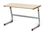 Leerlingentafel verstelbaar, maat 3 t/m 6 GRIJS