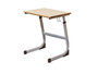 Leerlingtafel verstelbaar, maat 2 t/m 4 GRIJS