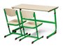 Leerlingentafel verstelbaar, maat 3 t/m 6 GROEN
