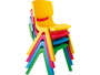 Fun - Kinderstoel, maat 4 BLAUW
