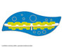 Wandplank voor bekers, Wave