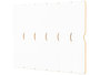 Vita - Garderobe deurtjes 6 WIT