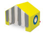 Softplay speelhuis Cubo, tunnel met gordijn