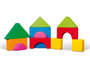Softplay dikke geometrische vormen