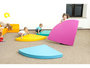 Softplay  hoekmat rond ROZE