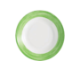 Servies Brush - Groen bord  M