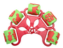 Decoratieve verfrollers - Kerst
