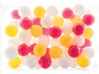 Softplay pool balls 500 pcs. White