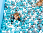 Softplay pool balls 500 pcs. White