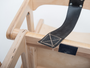 Emmi - Veilige houten kinderstoel, maat  0