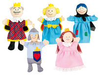 Koninklijke familie, poppenkastpoppen Koninklijke familie, poppenkastpoppen