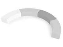 Softplay  poefjes tbv Fresh , set 1 GRIJS