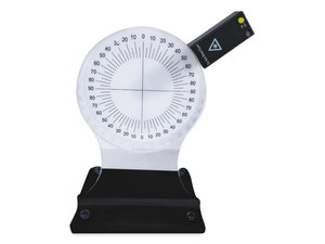 Breking van de lichtstraal. Laserdemonstratiemodel