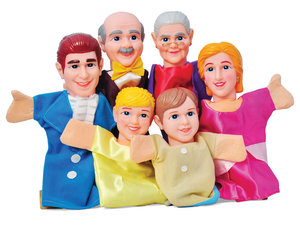 Poppenkastpoppen familie Poppenkastpoppen familie