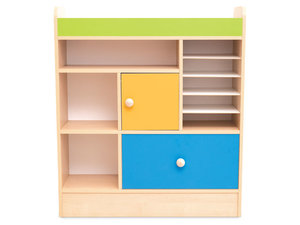Regenboog - Knutselmaterialen kast Regenboog - Knutselmaterialen kast