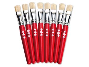 Platte kwasten - 15 mm breed