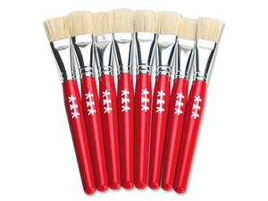 Platte kwasten - 20 mm breed