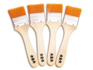 Brede platte kwasten - 40 mm