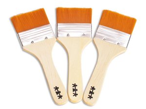 Brede platte kwasten - 60 mm